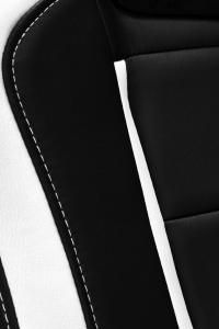 Fotel Pro-Gamer Atilla Czarno-biały 8