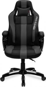 Fotel Pro-Gamer Daytona Czarno-szary 2