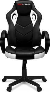 Fotel Pro-Gamer Pagani Czarno-biały 2