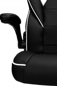 Fotel Pro-Gamer Strike Czarno-biały (PG18) 6