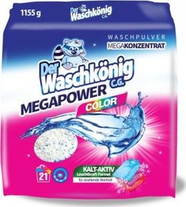 Der Waschkönig Proszek do prania Der Waschkönig C.G. MegaPower Color 1155 g - 21 WL uniwersalny 1