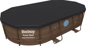 Bestway Pokrywa do basenu Power Steel Oval 2