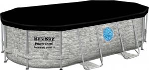 Bestway Pokrywa do basenu Power Steel Oval 4
