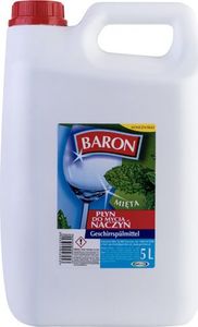 Baron Płyn do mycia naczyń BARON 5l - mięta uniwersalny 1