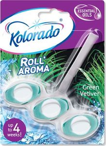 Kolorado Kostka toaletowa kolorado Roll Aroma Green Vetiver 51g uniwersalny 1