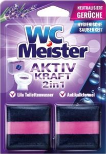 WC Meister Kostka barwiąca do spłuczki WC Meister - zapach lawendy uniwersalny 1