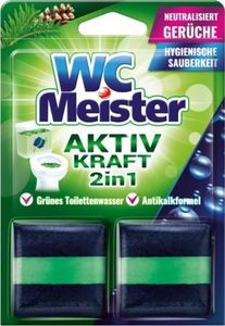 WC Meister Kostka barwiąca do spłuczki WC Meister - zapach lasu uniwersalny 1