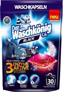 Der Waschkönig Mega Caps 3w1 Black 1