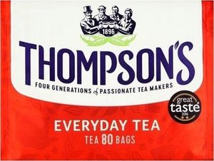 Punjana Ltd Thompsons Everyday Tea 80 Tea Bags (Anglia) uniwersalny 1