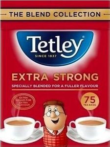 Tata Global Beverages GB Ltd Tetley extra strong 75 tea bags -237g(Anglia) uniwersalny 1