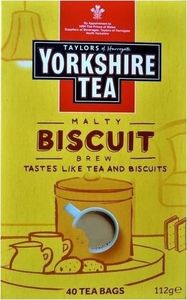 Taylors of Harrogate Yorkshire Tea Biscuit Brew 40 tea bags(Anglia) uniwersalny 1