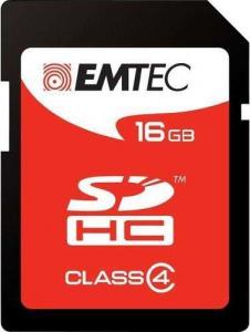 Karta Emtec SDHC 16 GB Class 4  (ECMSD16GHC4) 1