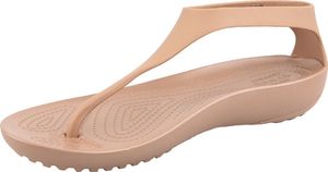 Crocs Sandały damskie W Serena Flip brązowe r. 42/43 (205468-860) 2