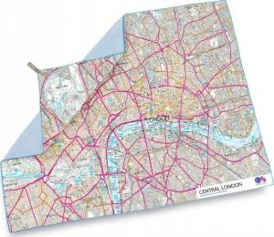 Lifeventure Ręcznik szybkoschnący SoftFibre OS Map Giant, Central London 1