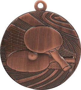 Tryumf Medal 40mm brązowy tenis stołowy MMC1840/B 1