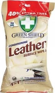 Green Shield Chusteczki nawilżane Green Shield Leather 70 sztuk uniwersalny 1