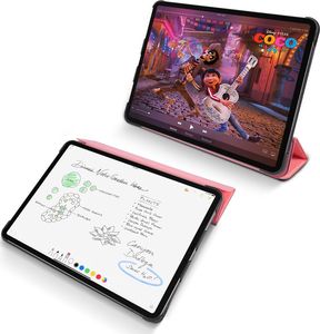 Etui na tablet Dux Ducis Dux Ducis Domo Składany Pokrowiec Etui Na Tablet Z Funkcją Smart Sleep Podstawka Apple Ipad Pro 12.9 2018 Różowy 4