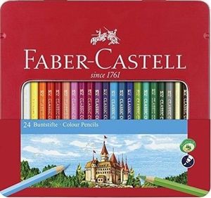 Faber-Castell Kredki Zamek 24 kolory op. metal. FABER CASTELL 1