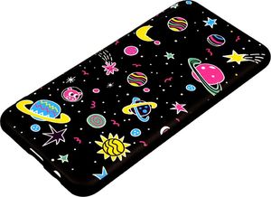 Etui Slim case Art SAMSUNG GALAXY A9 2018 różowe planety uniwersalny 3