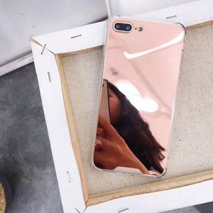 Etui Lustro Mirror Anti shock IPHONE X różowe uniwersalny 14