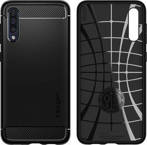 Spigen Etui Rugged Armor Galaxy A50 czarne Matte 3
