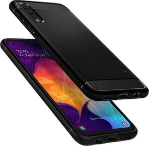Spigen Etui Rugged Armor Galaxy A50 czarne Matte 6