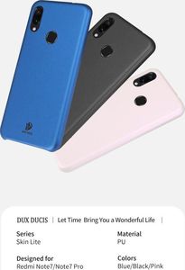 Dux Ducis Etui Skin Lite Redmi Note 7 niebieskie 9