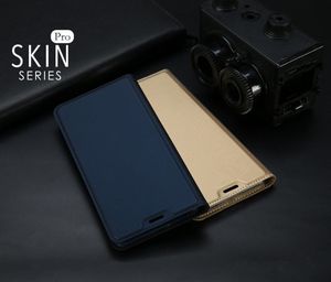 Dux Ducis Etui Skin Leather Y6 2019 granatowe 2