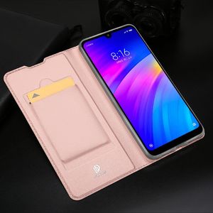 Dux Ducis Etui Skin Leather redmi 7 granatowe 20