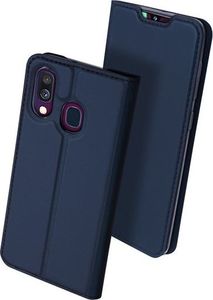 Dux Ducis Etui skin leather Galaxy A40 złote 2