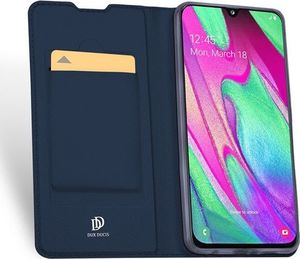 Dux Ducis Etui skin leather Galaxy A40 złote 3
