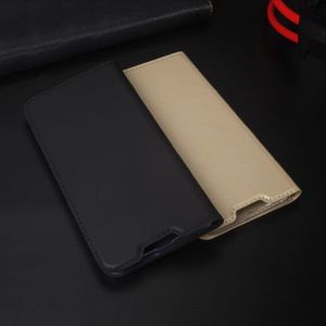 Dux Ducis Etui skin leather Galaxy A40 granatowe 17