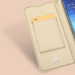 Dux Ducis Etui skin leather Galaxy A40 granatowe 10