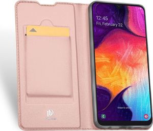 Dux Ducis Etui skin leather Galaxy A50 różowe 3