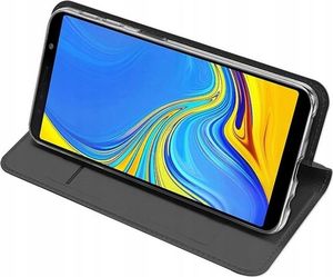 Dux Ducis Etui portfel Dux Ducis skin leather HUAWEI HONOR VIEW 20 szare uniwersalny 3