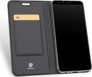 Dux Ducis Etui portfel Dux Ducis skin leather HUAWEI HONOR VIEW 20 szare uniwersalny 7