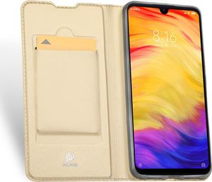 Dux Ducis Etui Skin leather Redmi Note 7 złote 3