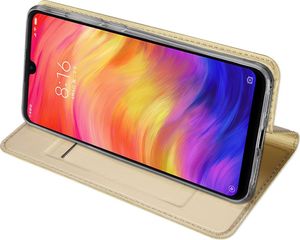 Dux Ducis Etui Skin leather Redmi Note 7 złote 5