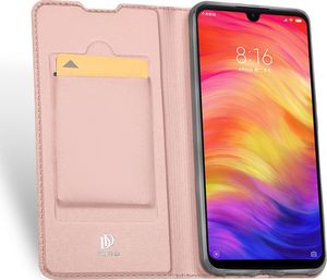 Dux Ducis Etui Skin leather Redmi Note 7 jasny róż 3