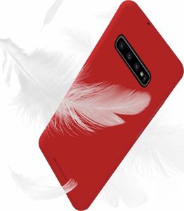 Mercury Goospery Etui Soft Jelly SAMSUNG GALAXY A70 czerwone uniwersalny 6