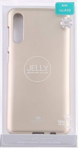 Mercury Goospery Etui Jelly case SAMSUNG GALAXY A50 złote uniwersalny 4