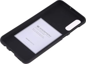 Mercury Goospery Etui Soft Jelly SAMSUNG GALAXY A50 czarne uniwersalny 3