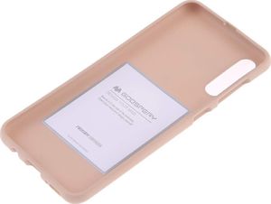 Mercury Goospery Etui Soft Jelly SAMSUNG GALAXY A50 piaskowe uniwersalny 3
