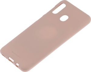 Mercury Goospery Etui Soft Jelly SAMSUNG GALAXY A40 piaskowe uniwersalny 2