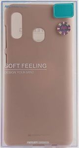 Mercury Goospery Etui Soft Jelly SAMSUNG GALAXY A40 piaskowe uniwersalny 4
