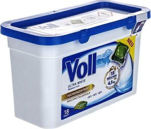 Voll Voll Ultra White Kapsułki Do Prania Białego 18szt 2