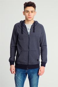 Sky Rebel Bluza męska z kapturem rozpinana granatowa r. S 5