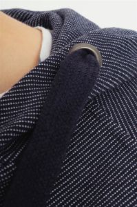 Sky Rebel Bluza męska z kapturem rozpinana granatowa r. S 9