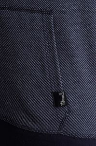 Sky Rebel Bluza męska z kapturem rozpinana granatowa r. S 10