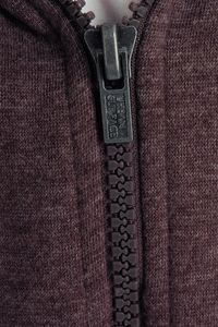 Urban Surface Bluza męska z kapturem rozpinana brązowa r. XXL 7